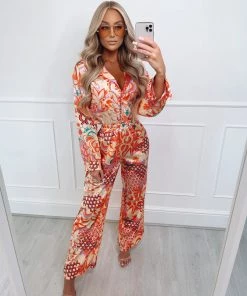 Sorelleuk Clara Three Piece Set - Peach New Arrivals