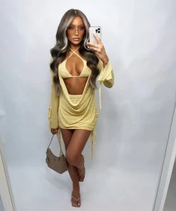 Sorelleuk Elsa 3 Piece - Yellow New Arrivals