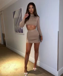 Sorelleuk Tamara Ribbed Two Piece - Nude New Arrivals