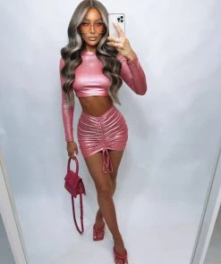 Sorelleuk New Arrivals Kady Two Piece - Pink
