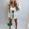 Sorelleuk Clothing Luisa Oversized Blazer - Sage