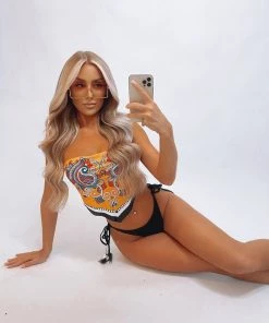 Sorelleuk Elora Bandana Bikini - Yellow Clothing