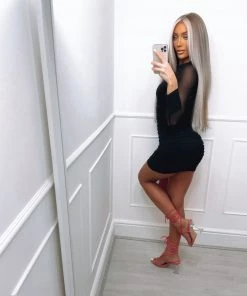 Sorelleuk Kirsty Knot Dress - Black New Arrivals