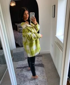 Sorelleuk Billie Check Jacket - Forest New Arrivals