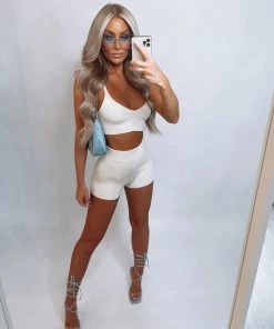 Sorelleuk New Arrivals Everly Two Piece - Beige