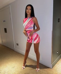 Sorelleuk Autumn Dress - Pink New Arrivals