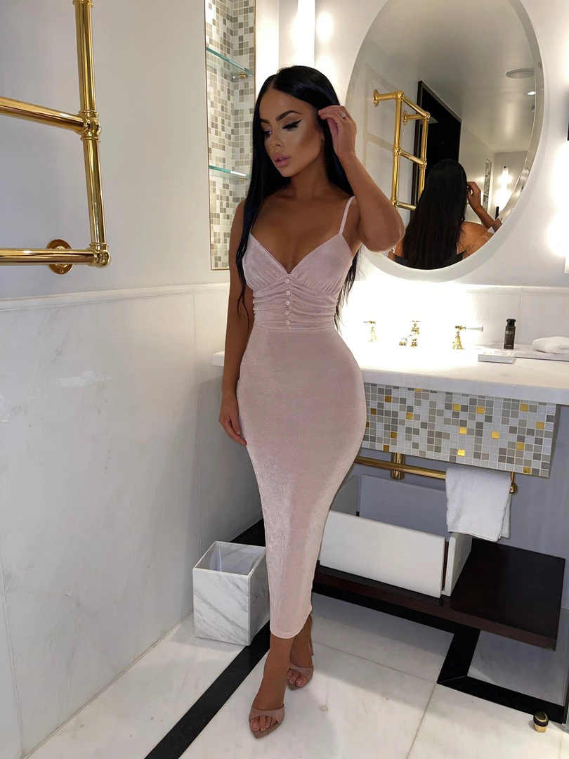 Sorelleuk Brielle Dress - Pink 1 Sorelleuk Brielle Dress - Pink