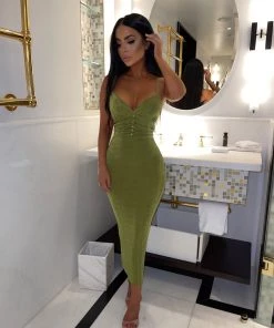 Sorelleuk Brielle Dress - Green