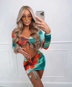 Sorelleuk Erin Two Piece - Green