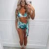 Sorelleuk Myah Three Piece Bikini - Teal New Arrivals