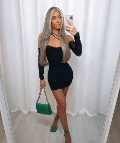 Sorelleuk Erica Dress - Black New Arrivals 6 Sorelleuk Erica Dress - Black New Arrivals