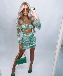 Sorelleuk Analee Dress - Green New Arrivals