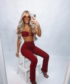 Sorelleuk Kyra Two Piece - Wine