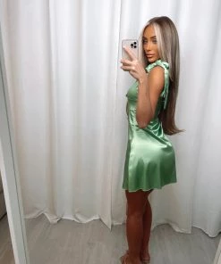 Sorelleuk New Arrivals Bella Dress - Green