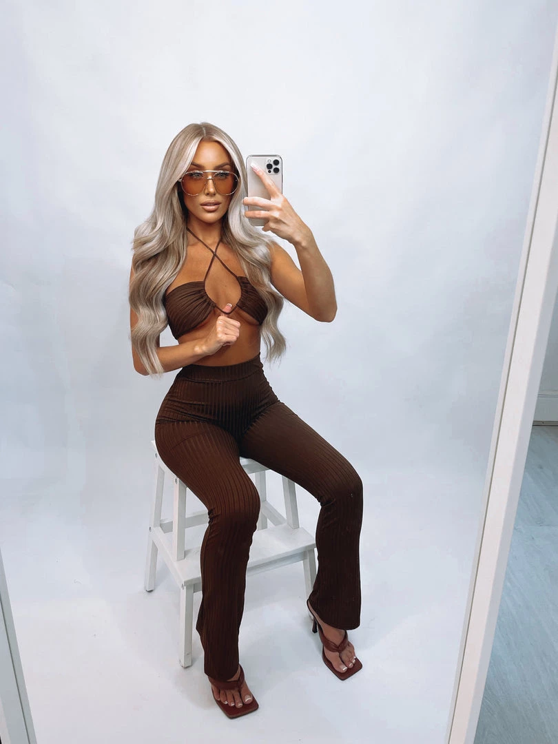 Sorelleuk Kyra Two Piece - Brown 1 Sorelleuk Kyra Two Piece - Brown