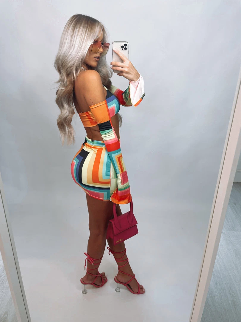 Sorelleuk Kassidy Chain Dress - MultiColour New Arrivals 2 Sorelleuk Kassidy Chain Dress - MultiColour New Arrivals