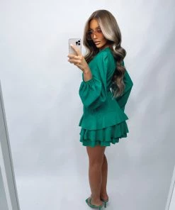 Sorelleuk Addie Dress - Green