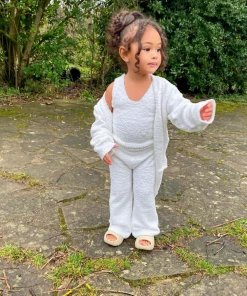 Sorelleuk New Arrivals Mini Maddie Three Piece Set - Cream (SALE)