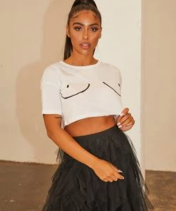 Sorelle The Boob Tee - White (SALE) Clothing