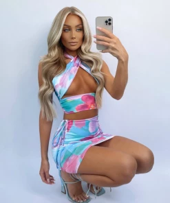 Sorelleuk Kerri Two Piece - Blue New Arrivals