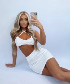 Sorelleuk New Arrivals Lacey Two Piece - White