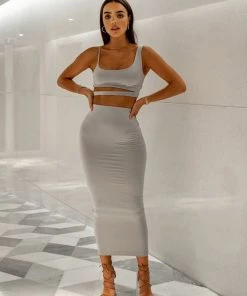 Sorelleuk Ava Two Piece - Grey New Arrivals