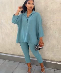 Sorelleuk Dubai Two Piece - Teal New Arrivals