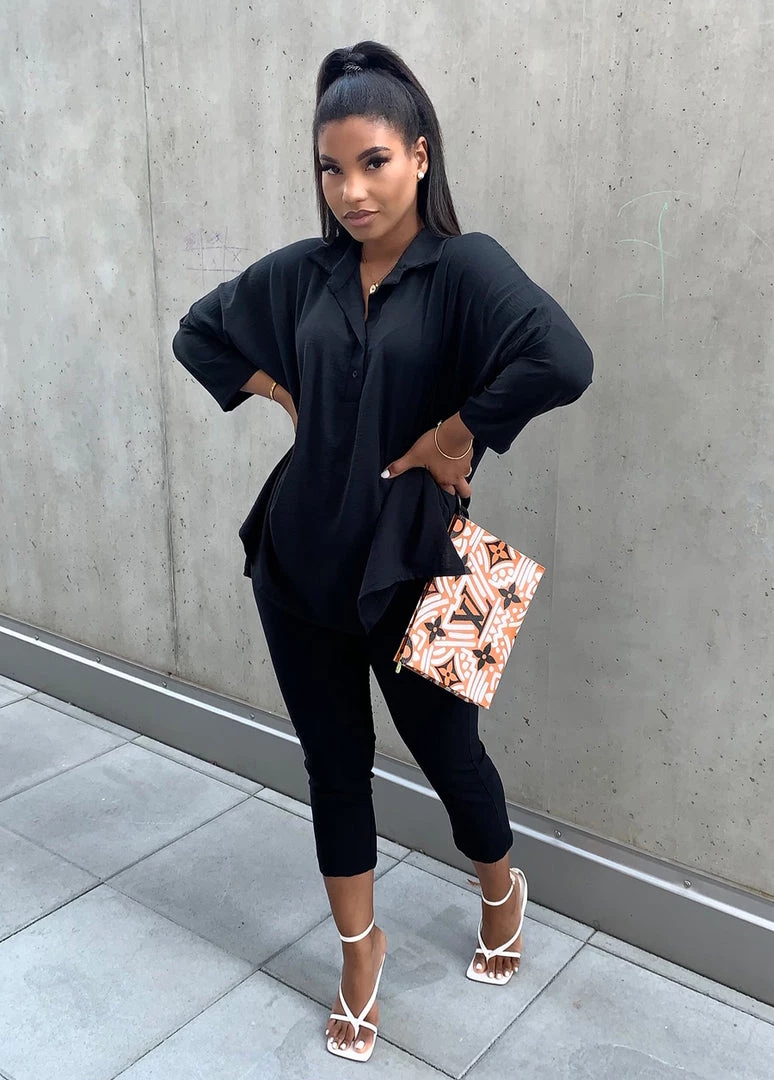 Sorelleuk New Arrivals Dubai Two Piece - Black 2 Sorelleuk New Arrivals Dubai Two Piece - Black