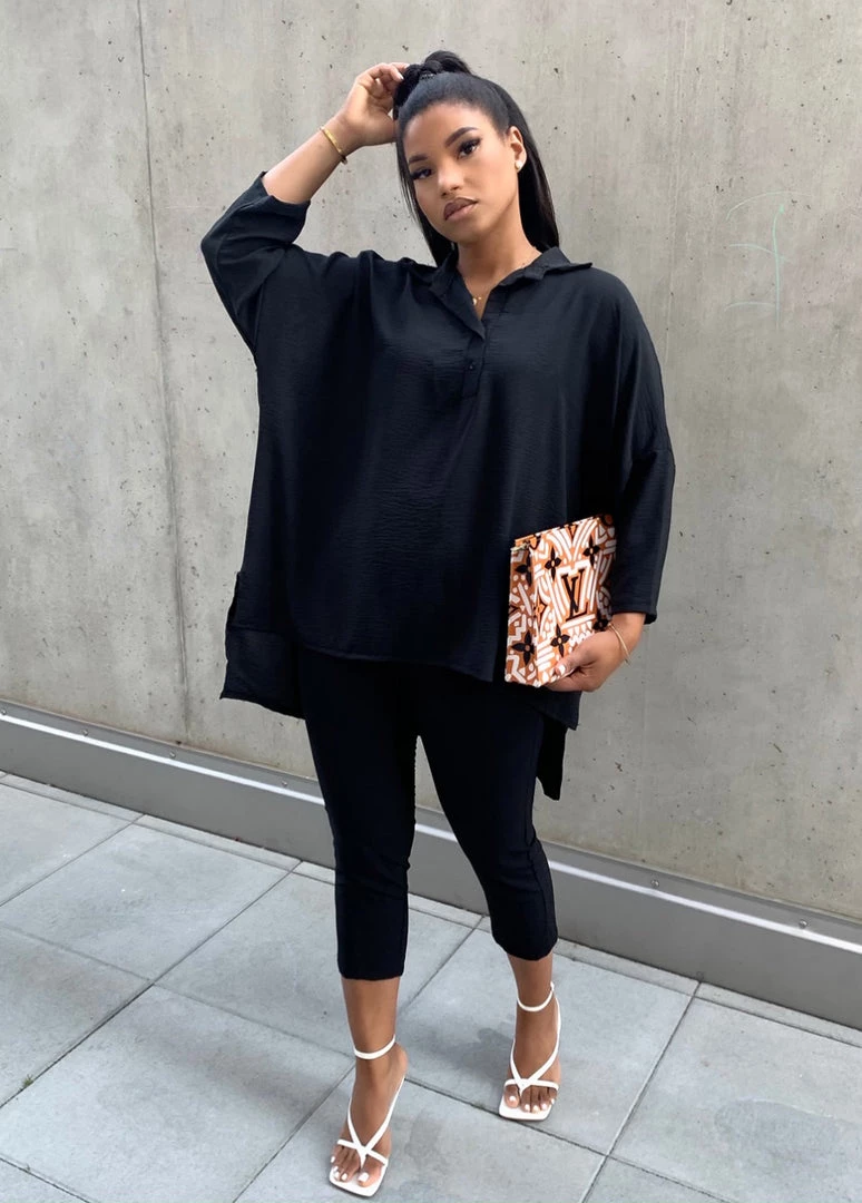 Sorelleuk New Arrivals Dubai Two Piece - Black 1 Sorelleuk New Arrivals Dubai Two Piece - Black