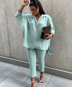 Sorelleuk Dubai Two Piece - Sage New Arrivals