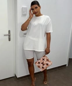 Sorelleuk Jasmin Basic Co-Ord - White (SALE)