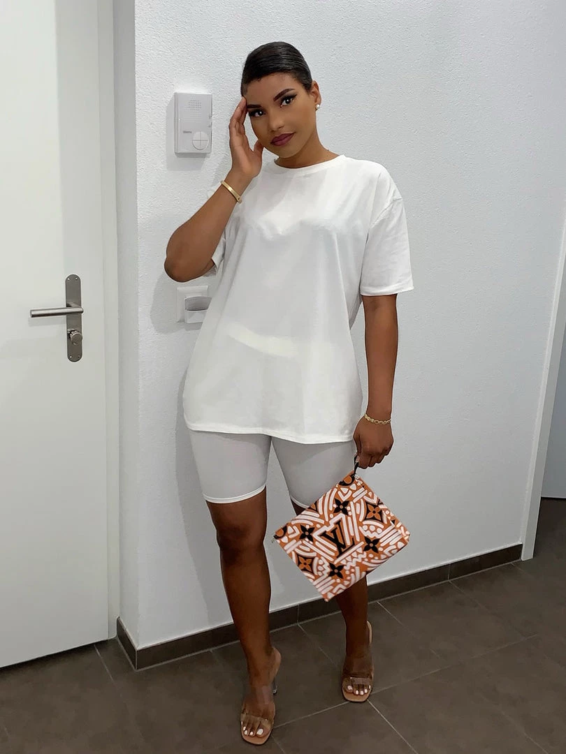 Sorelleuk Jasmin Basic Co-Ord - White (SALE) 1 Sorelleuk Jasmin Basic Co-Ord - White (SALE)