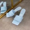Sorelle UK Lara Woven Heel Mules - Blue New Arrivals