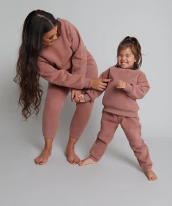 Sorelleuk Mama & Me Mini Jayme Tracksuit - Rust