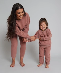 Sorelleuk Mama & Me Mini Jayme Tracksuit - Rust