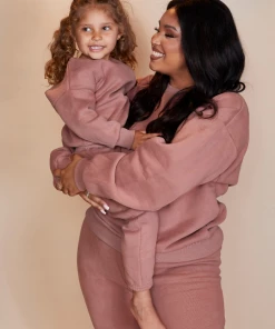 Sorelleuk Mama & Me Mini Jayme Tracksuit - Rust