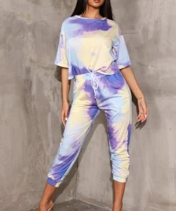 Sorelleuk Hollie Tie Dye Loungewear - Blue (SALE) New Arrivals